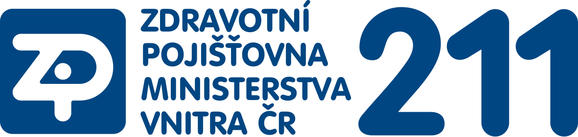 Oficiální logo Zdravotní pojišťovny ministerstva vnitra ČR