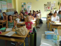 Školení jógy červen 2012